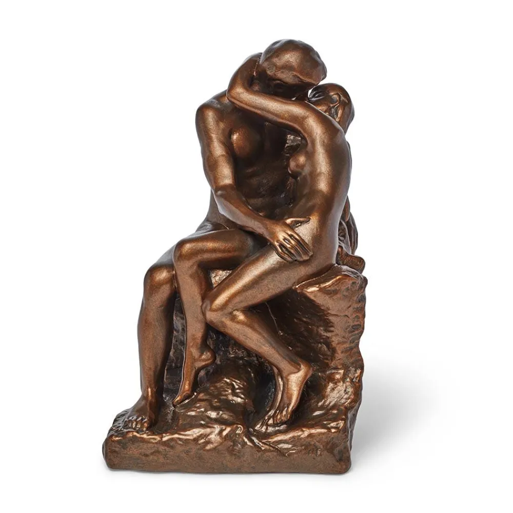 auguste_rodin_the_kiss_bronzetoned_sculpture_2.webp Auguste Rodin: The Kiss Bronze-Toned Sculpture*The Met Store Best Sale