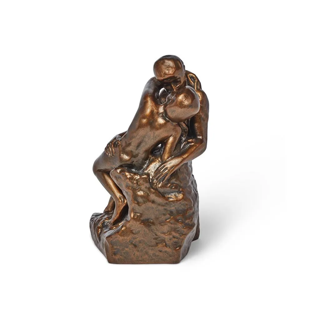 auguste_rodin_the_kiss_bronzetoned_sculpture_5.webp Auguste Rodin: The Kiss Bronze-Toned Sculpture*The Met Store Best Sale