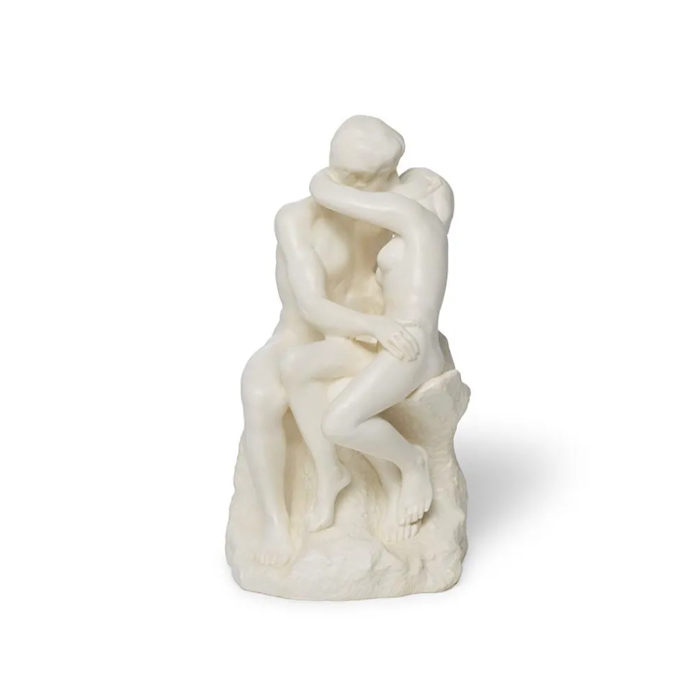 auguste_rodin_the_kiss_medium_white_sculpture_0.webp Auguste Rodin: The Kiss Medium White Sculpture*The Met Store Online