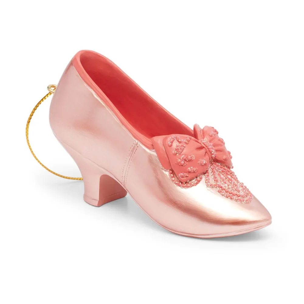 bowbedecked_evening_slipper_shoe_ornament_2.webp Bow-Bedecked Evening Slipper Shoe Ornament*The Met Store Outlet