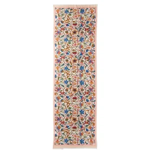 British Flowering Vines Embroidered Oblong Scarf*The Met Store New