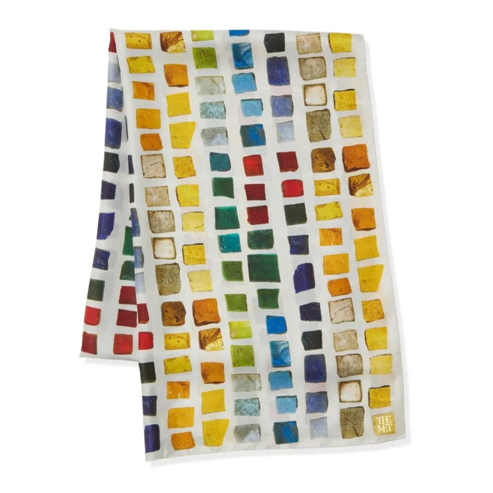 byzantine_tesserae_oblong_silk_scarf_1.webp Byzantine Tesserae Oblong Silk Scarf*The Met Store Hot