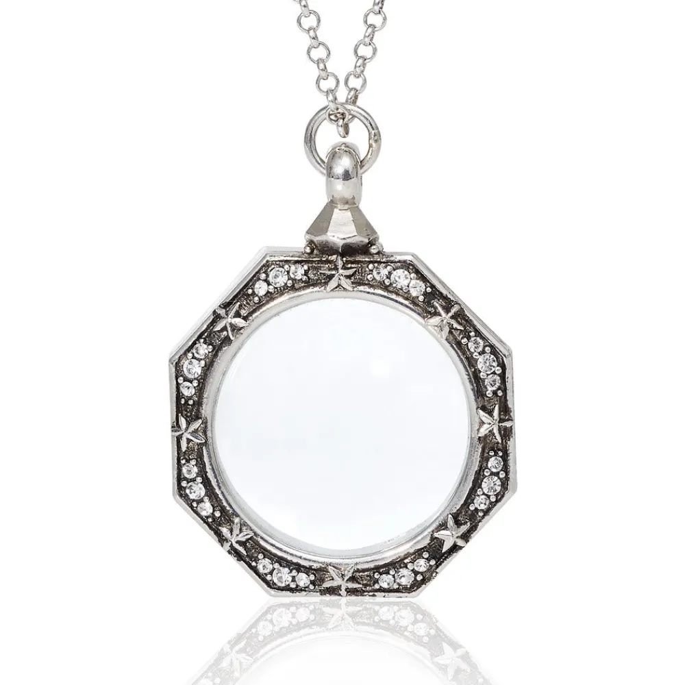 celestial_octagonal_magnifier_pendant_necklace_2.webp Celestial Octagonal Magnifier Pendant Necklace*The Met Store Fashion