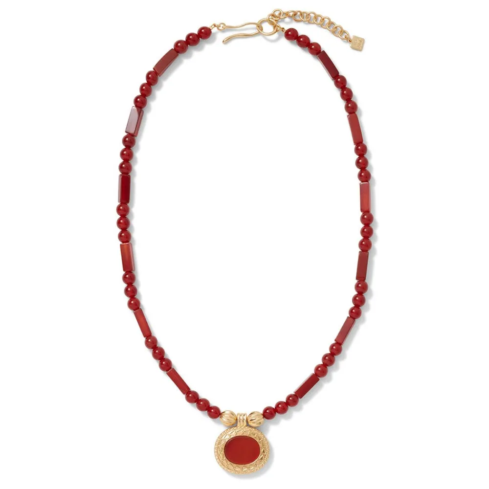 classical_carnelian_pendant_necklace_2.webp Classical Carnelian Pendant Necklace*The Met Store Discount