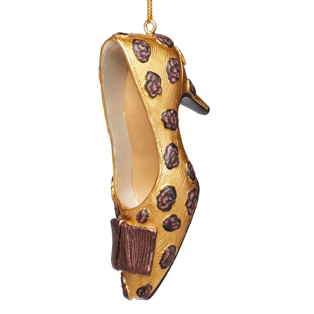 cocoa_rose_pump_shoe_ornament_1.webp Cocoa Rose Pump Shoe Ornament*The Met Store Best Sale