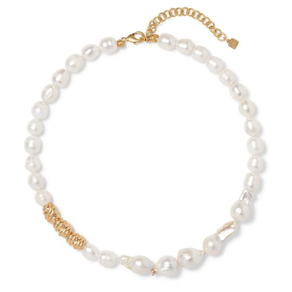 cypriot_twist_pearl_necklace_and_drop_earrings_set_2.webp Cypriot Twist Pearl Necklace and Drop Earrings Set*The Met Store Best Sale