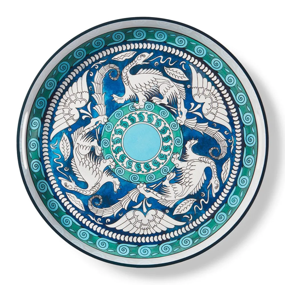 de_morgan_stylized_dragons_lacquer_tray_0.webp De Morgan Stylized Dragons Lacquer Tray*The Met Store Clearance