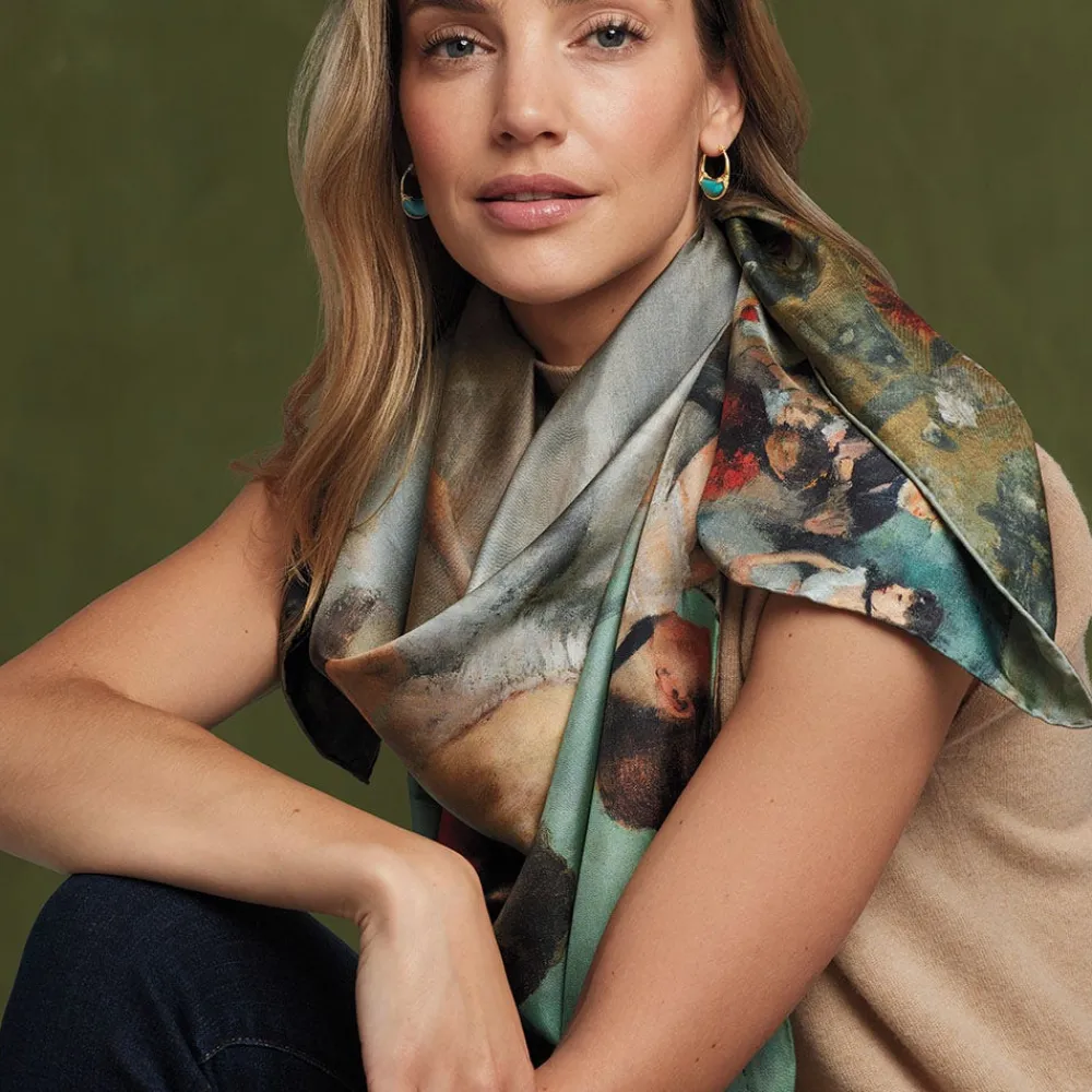 degas_impressions_doublesided_square_silk_scarf_4.webp Degas Impressions Double-Sided Square Silk Scarf*The Met Store Discount