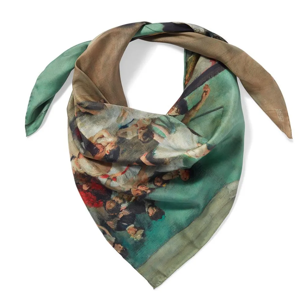 degas_impressions_doublesided_square_silk_scarf_5.webp Degas Impressions Double-Sided Square Silk Scarf*The Met Store Discount