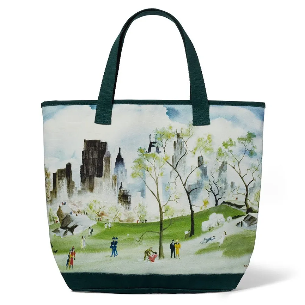 dehn_spring_in_central_park_zip_tote_0.webp Dehn Spring in Central Park Zip Tote*The Met Store Store