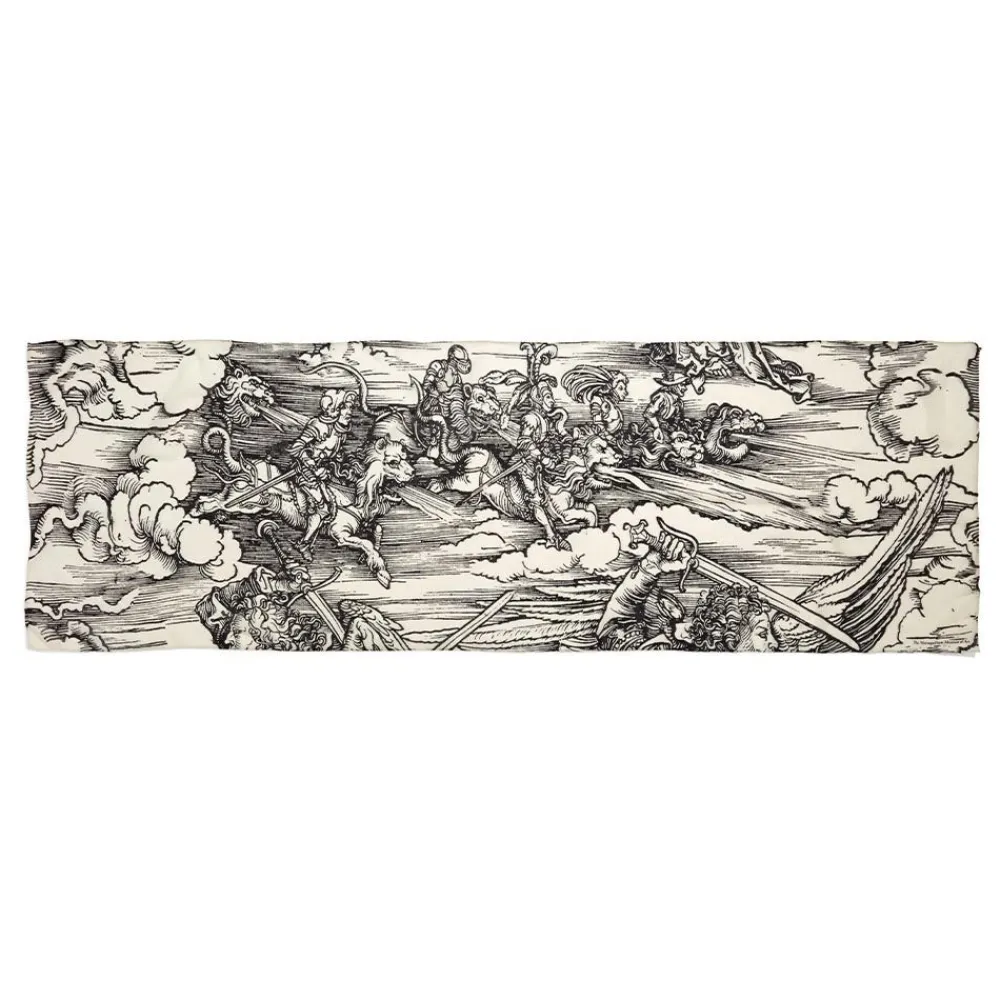 drer_apocalypse_unisex_oblong_scarf_4.webp Dürer Apocalypse Unisex Oblong Scarf*The Met Store Store