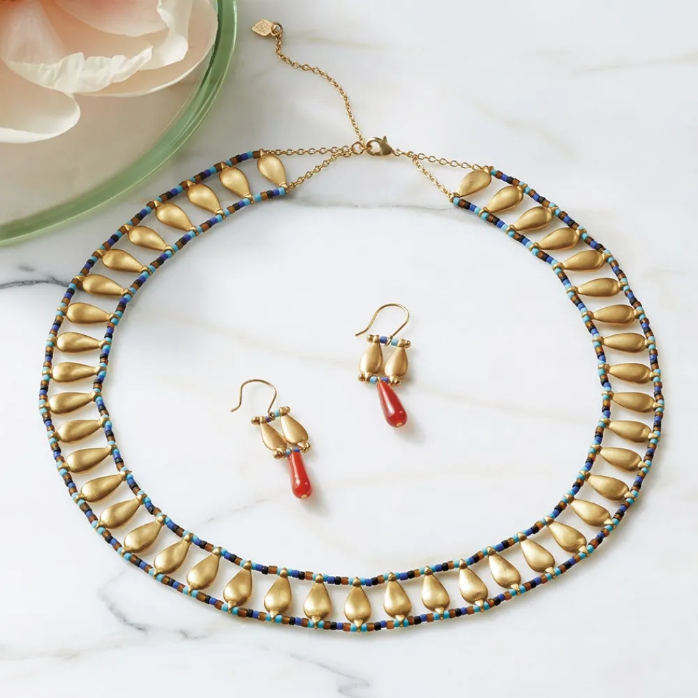 egyptian_fringe_collar_necklace_2.webp Egyptian Fringe Collar Necklace*The Met Store Shop