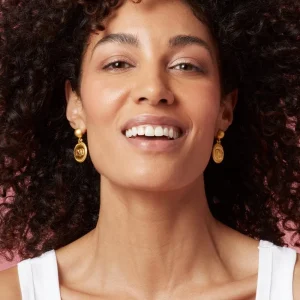 Etruscan Lion Drop Earrings*The Met Store Sale