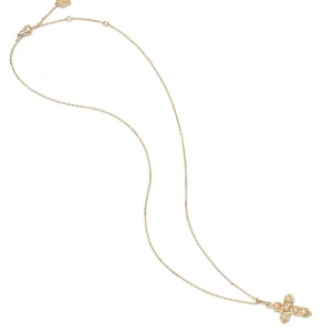 Filipino Pearl Cross Pendant Necklace*The Met Store Cheap