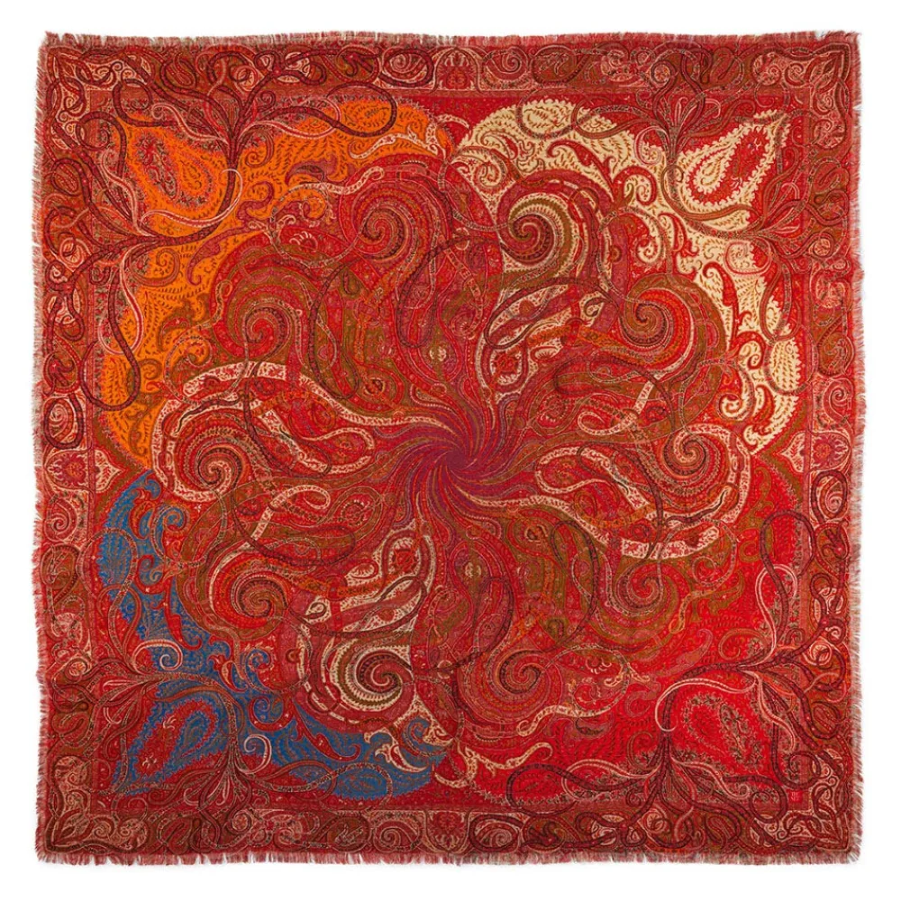 four_seasons_paisley_square_wool_scarf_0.webp Four Seasons Paisley Square Wool Scarf*The Met Store Discount