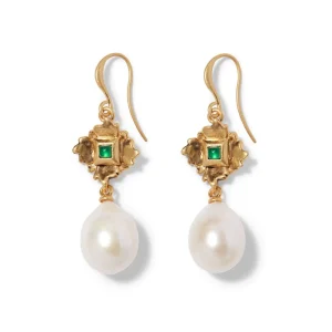 French Amor Double-Drop Earrings*The Met Store Flash Sale