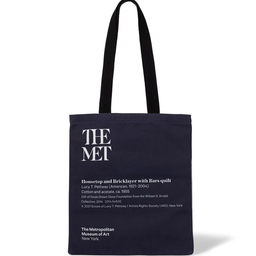 gees_bend_pettway_quilt_design_tote_1.webp Gee's Bend Pettway Quilt Design Tote*The Met Store Hot