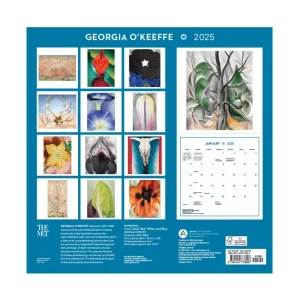 Georgia O'Keeffe Wall Calendar 2025*The Met Store Cheap