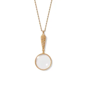 Gilded Age Magnifier Pendant Necklace*The Met Store Clearance