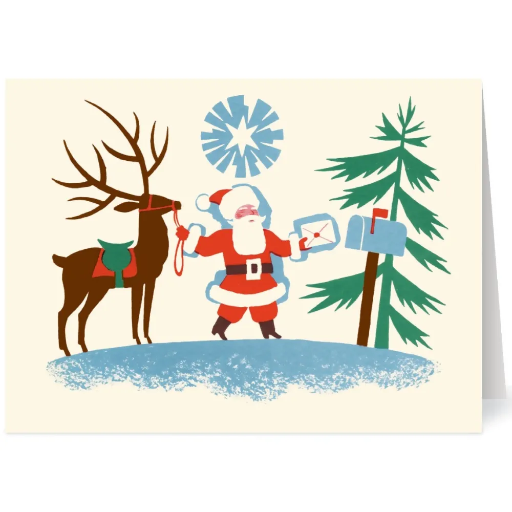 gordon_santa_at_mailbox_holiday_cards_0.webp Gordon: Santa at Mailbox Holiday Cards*The Met Store Fashion