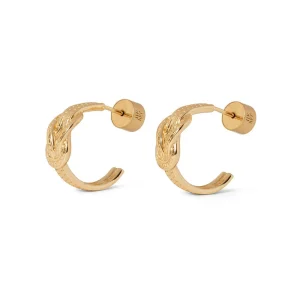 Herakles Knot Hoop Earrings*The Met Store Cheap