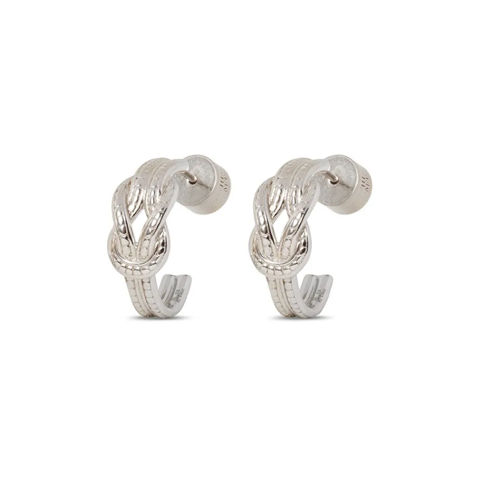 herakles_knot_hoop_earrings_4.webp Herakles Knot Hoop Earrings*The Met Store Cheap
