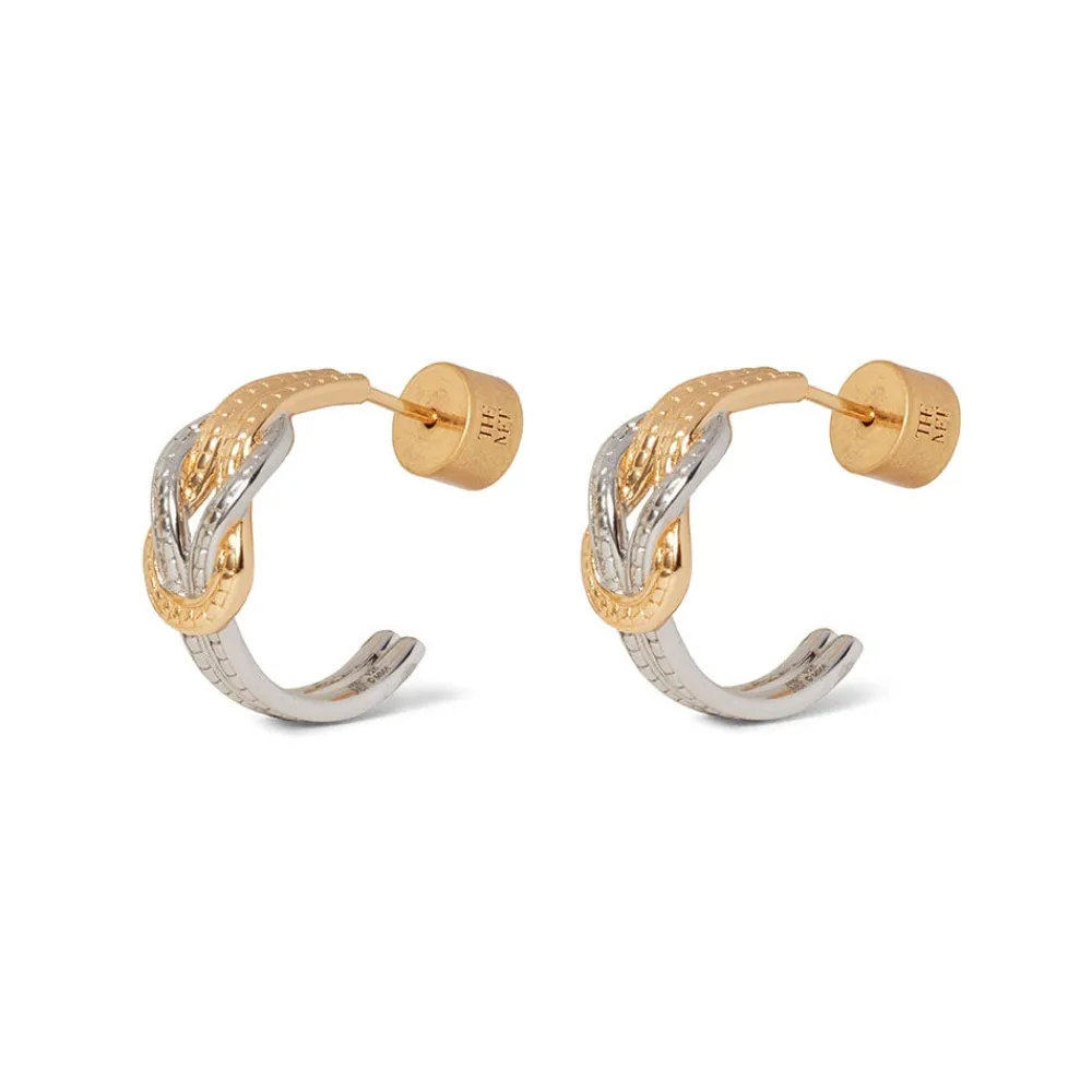 herakles_knot_hoop_earrings_9.webp Herakles Knot Hoop Earrings*The Met Store Cheap
