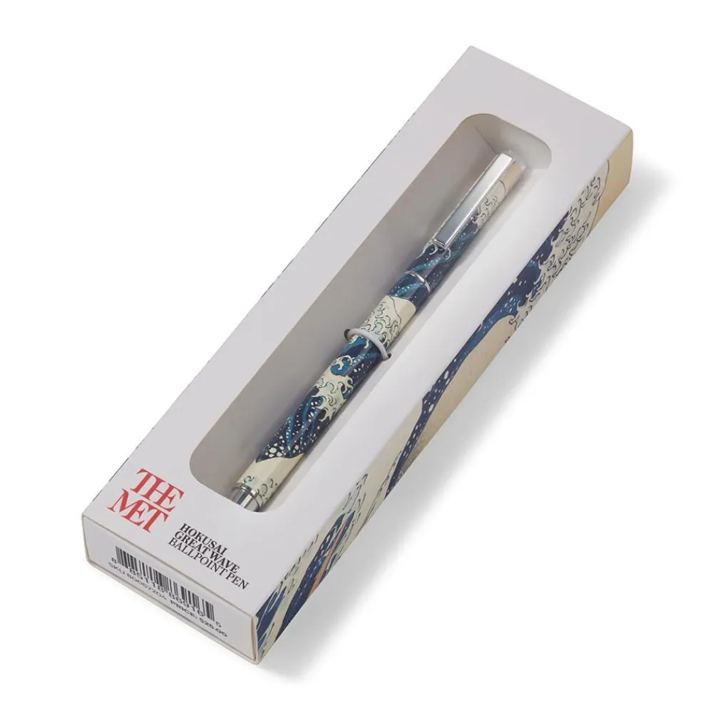 hokusai_great_wave_ballpoint_pen_2.webp Hokusai Great Wave Ballpoint Pen*The Met Store Best Sale