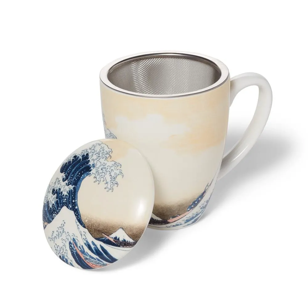 hokusai_great_wave_covered_mug_with_tea_infuser_1.webp Hokusai Great Wave Covered Mug with Tea Infuser*The Met Store Cheap