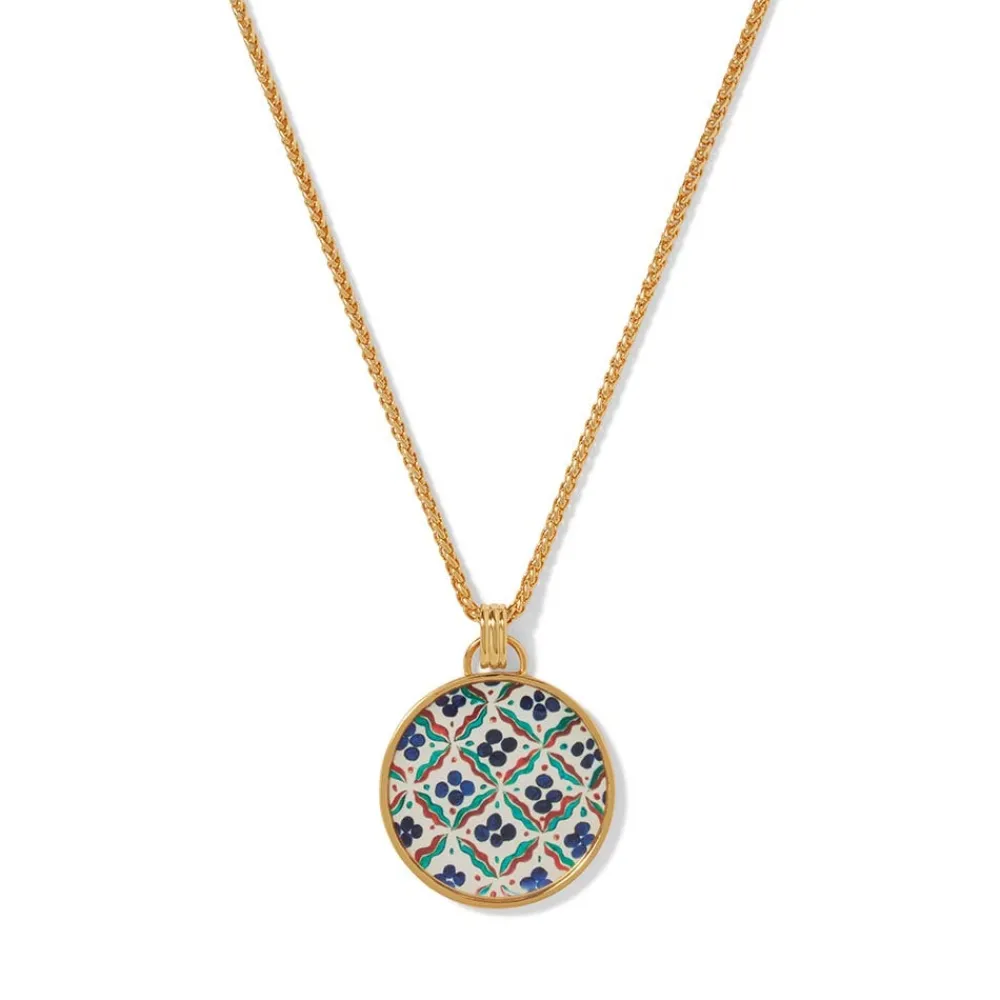 iznik_cintamani_enamel_pendant_necklace_0.webp Iznik Cintamani Enamel Pendant Necklace*The Met Store Online