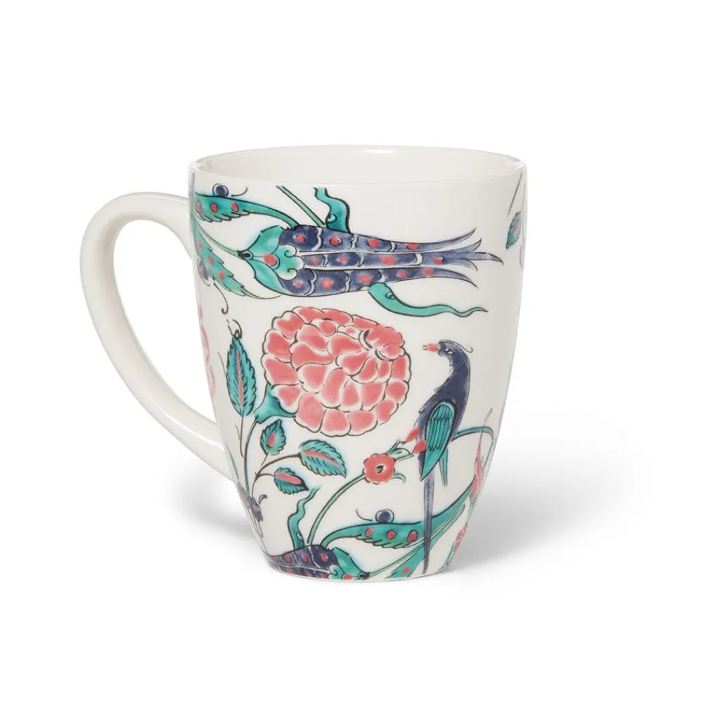 iznik_garden_covered_mug_with_tea_infuser_2.webp Iznik Garden Covered Mug with Tea Infuser*The Met Store Online