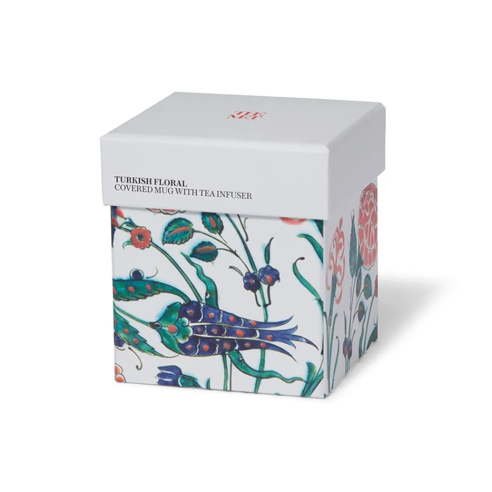 iznik_garden_covered_mug_with_tea_infuser_3.webp Iznik Garden Covered Mug with Tea Infuser*The Met Store Online