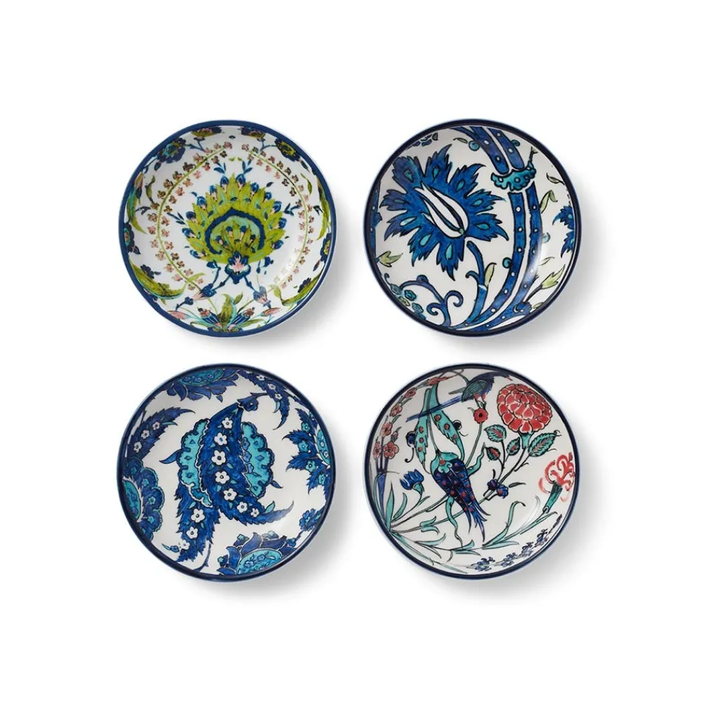 iznik_garden_oil_cruet_and_dipping_bowl_set_2.webp Iznik Garden Oil Cruet and Dipping Bowl Set*The Met Store Best