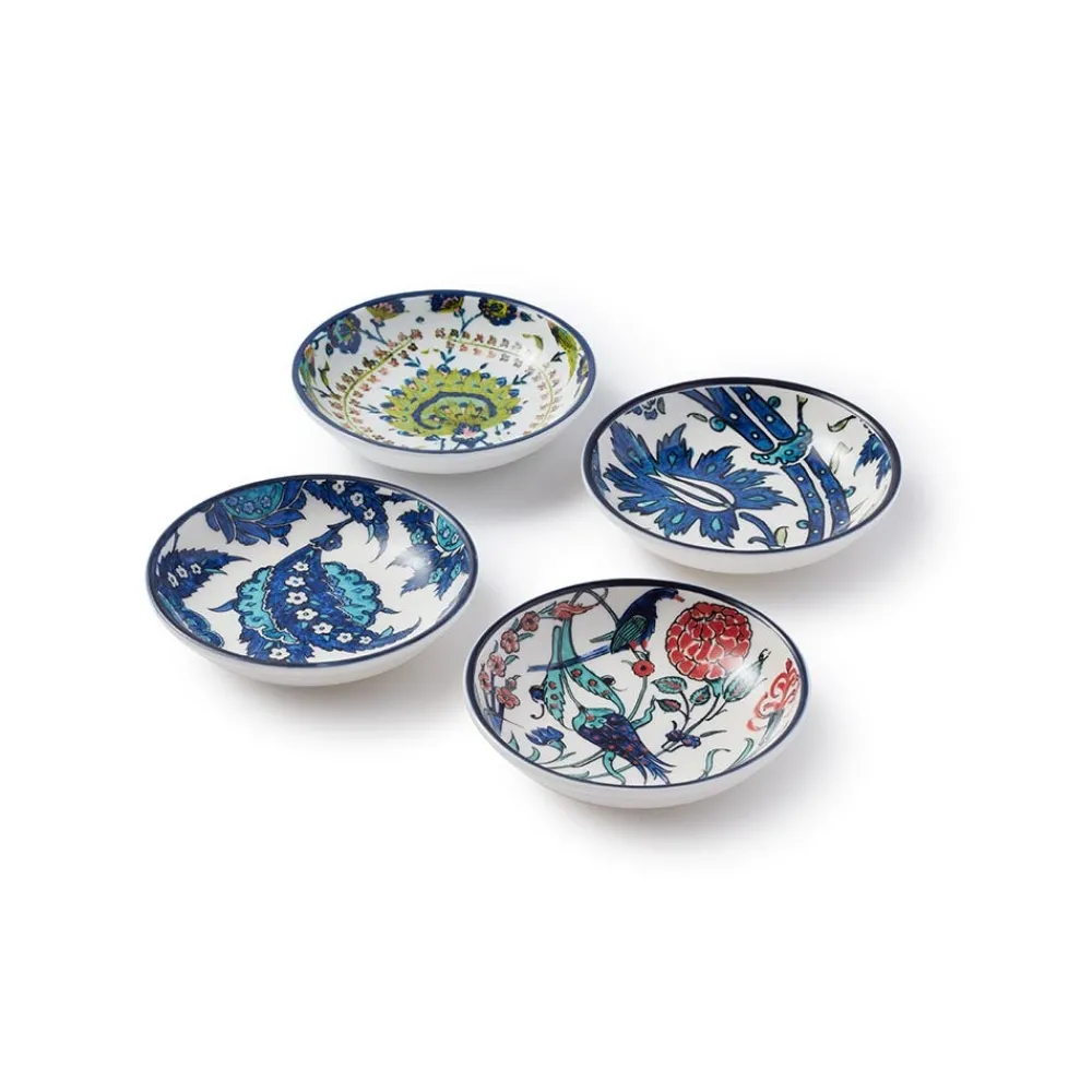 iznik_garden_oil_cruet_and_dipping_bowl_set_3.webp Iznik Garden Oil Cruet and Dipping Bowl Set*The Met Store Best
