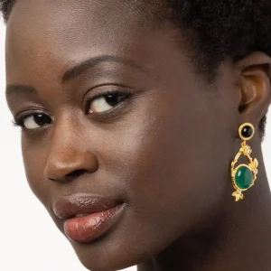 Japanese Imari Statement Drop Earrings*The Met Store Best Sale