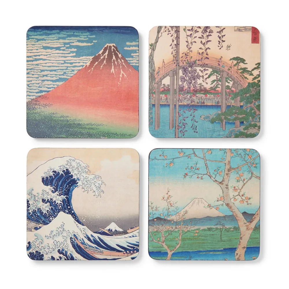 japanese_prints_coasters_0.webp Japanese Prints Coasters*The Met Store Flash Sale