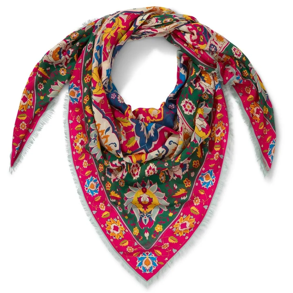 kashan_carpet_square_scarf_2.webp Kashan Carpet Square Scarf*The Met Store Discount