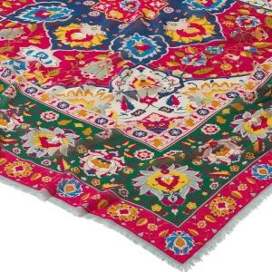 Kashan Carpet Square Scarf*The Met Store Discount