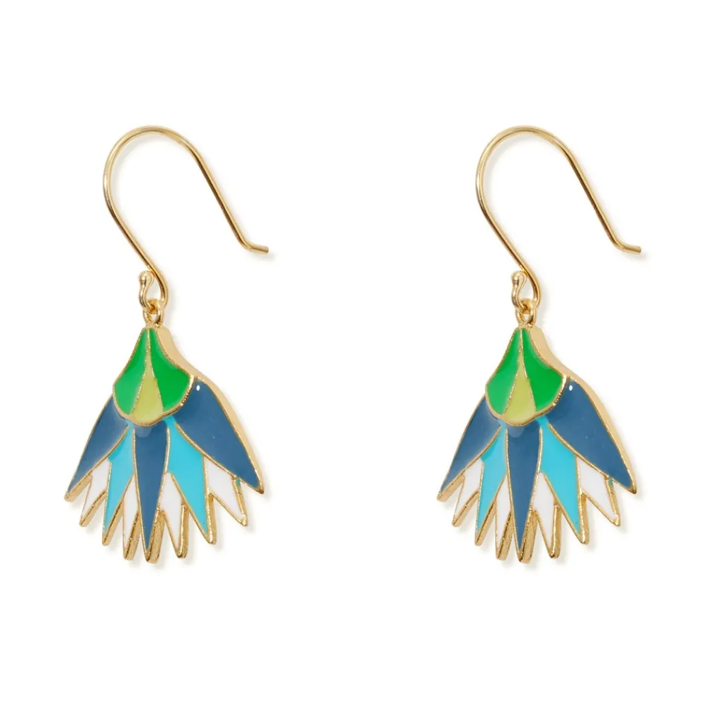 lotus_blossom_drop_earrings_1.webp Lotus Blossom Drop Earrings*The Met Store Online