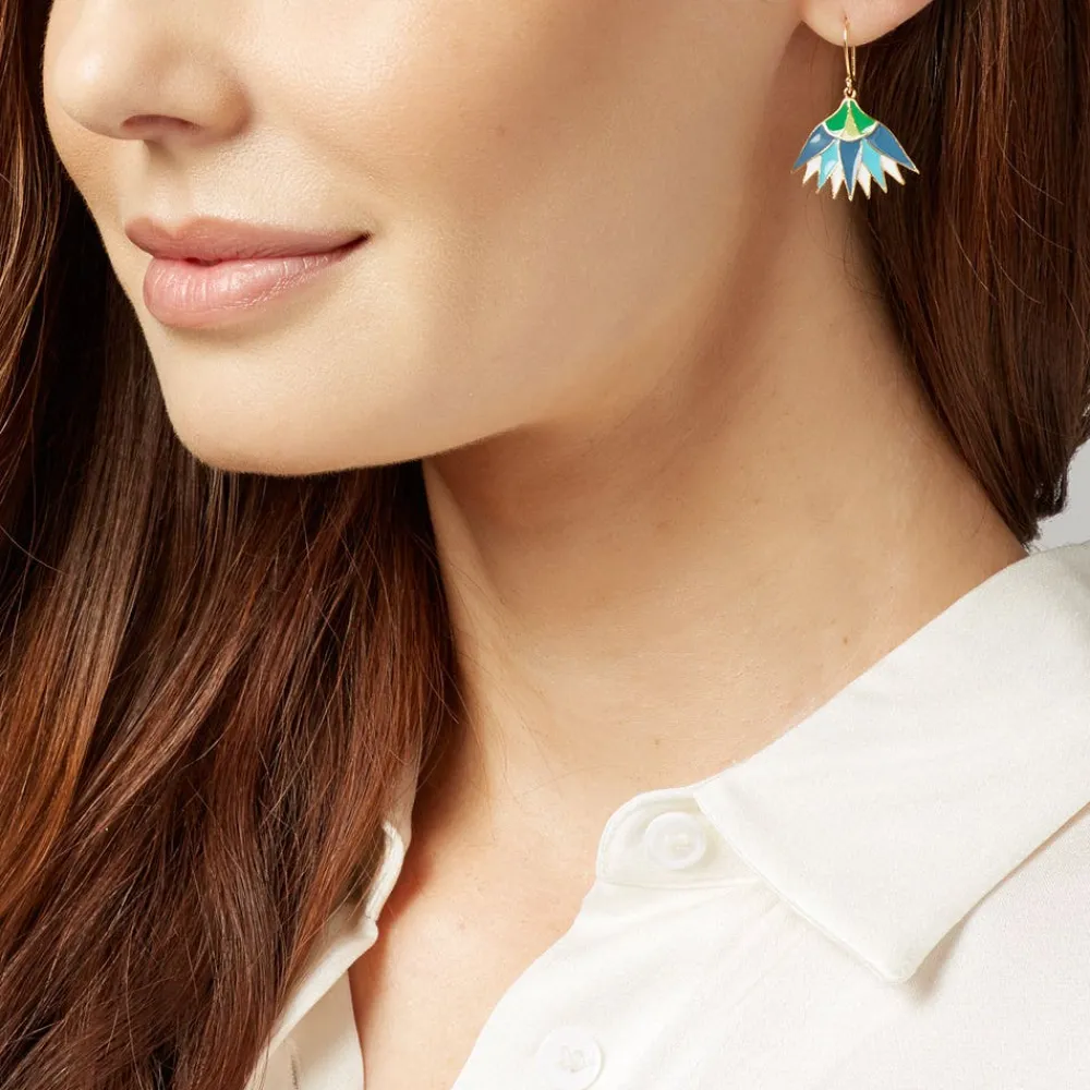 lotus_blossom_drop_earrings_2.webp Lotus Blossom Drop Earrings*The Met Store Online