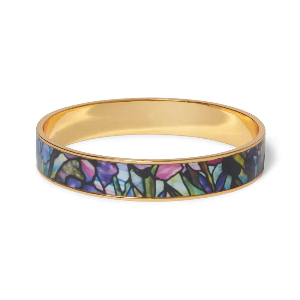 magnolias_and_irises_enamel_bangle_0.webp Magnolias and Irises Enamel Bangle*The Met Store New