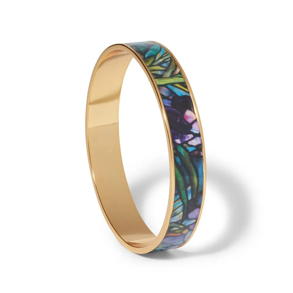 magnolias_and_irises_enamel_bangle_2.webp Magnolias and Irises Enamel Bangle*The Met Store New