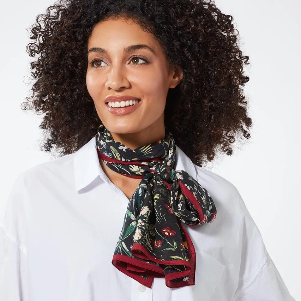 medieval_millefleurs_oblong_silk_scarf_1.webp Medieval Millefleurs Oblong Silk Scarf*The Met Store Sale