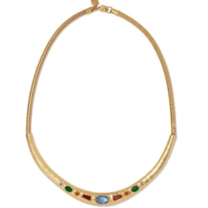 Medieval Stone Collar Necklace*The Met Store Clearance
