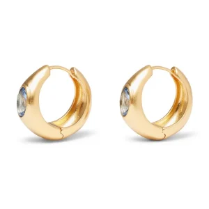 Medieval Stone Hoop Earrings*The Met Store Store