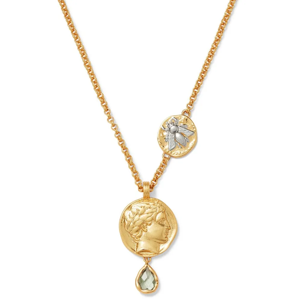 mediterranean_coin_pendant_necklace_0.webp Mediterranean Coin Pendant Necklace*The Met Store Best Sale