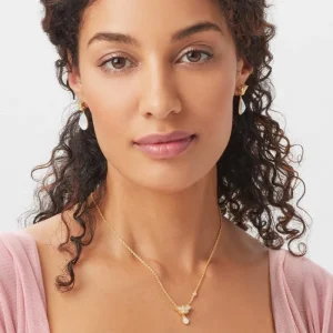 Meiji Butterfly Pendant Necklace*The Met Store Cheap