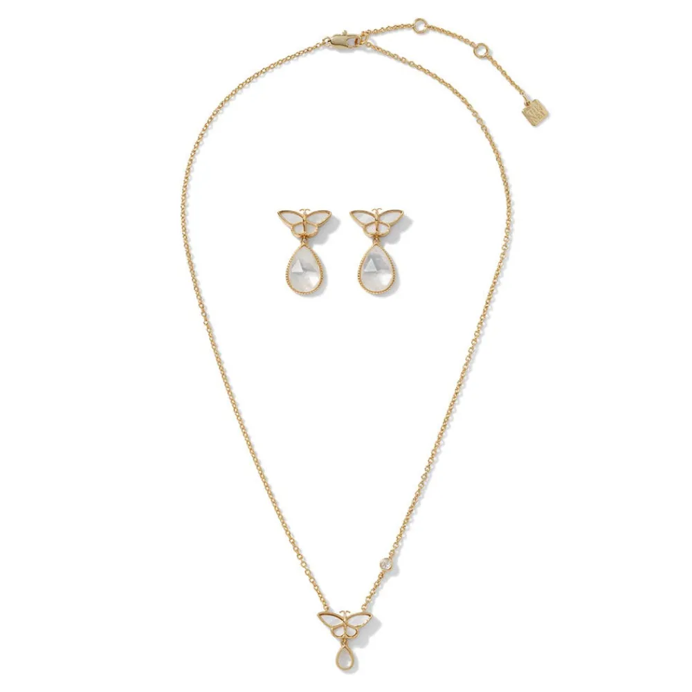 meiji_butterfly_pendant_necklace_and_drop_earrings_set_0.webp Meiji Butterfly Pendant Necklace and Drop Earrings Set*The Met Store Clearance