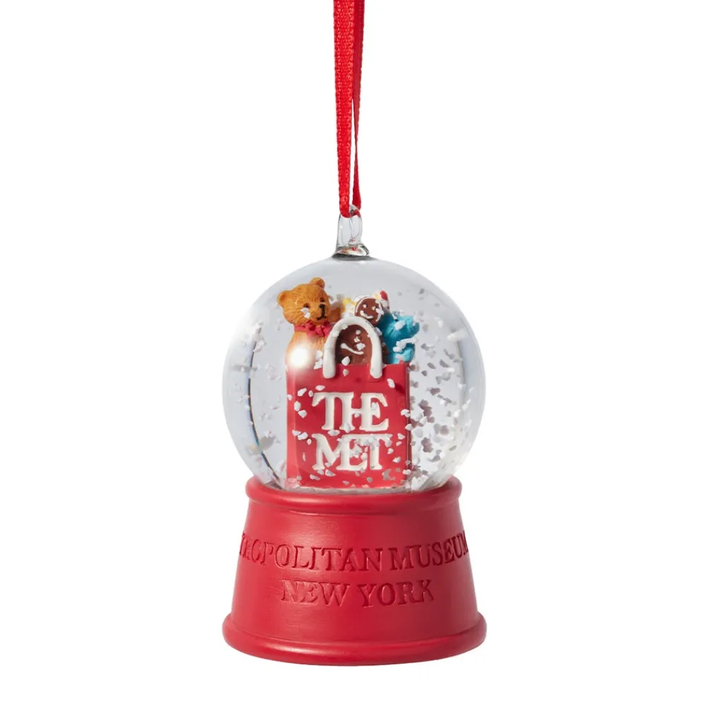 met_shopping_bag_snow_globe_ornament_1.webp Met Shopping Bag Snow Globe Ornament*The Met Store Online