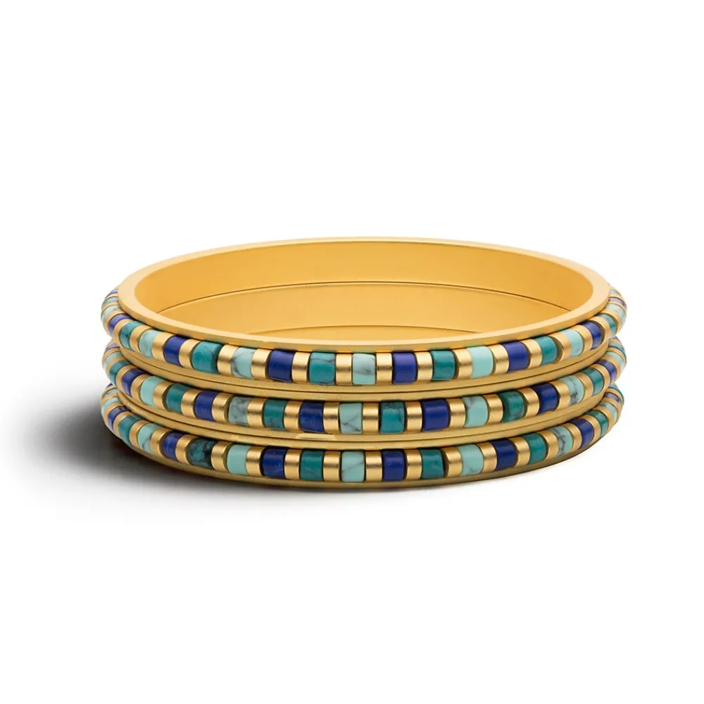 middle_kingdom_cylindrical_bead_bangles_0.webp Middle Kingdom Cylindrical Bead Bangles*The Met Store Fashion